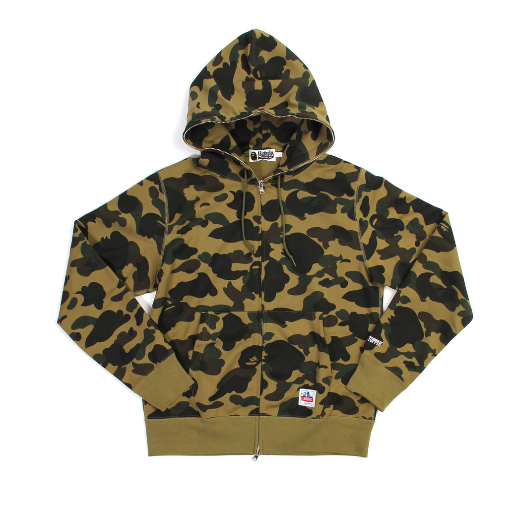 Bape camo zip up hoodie online
