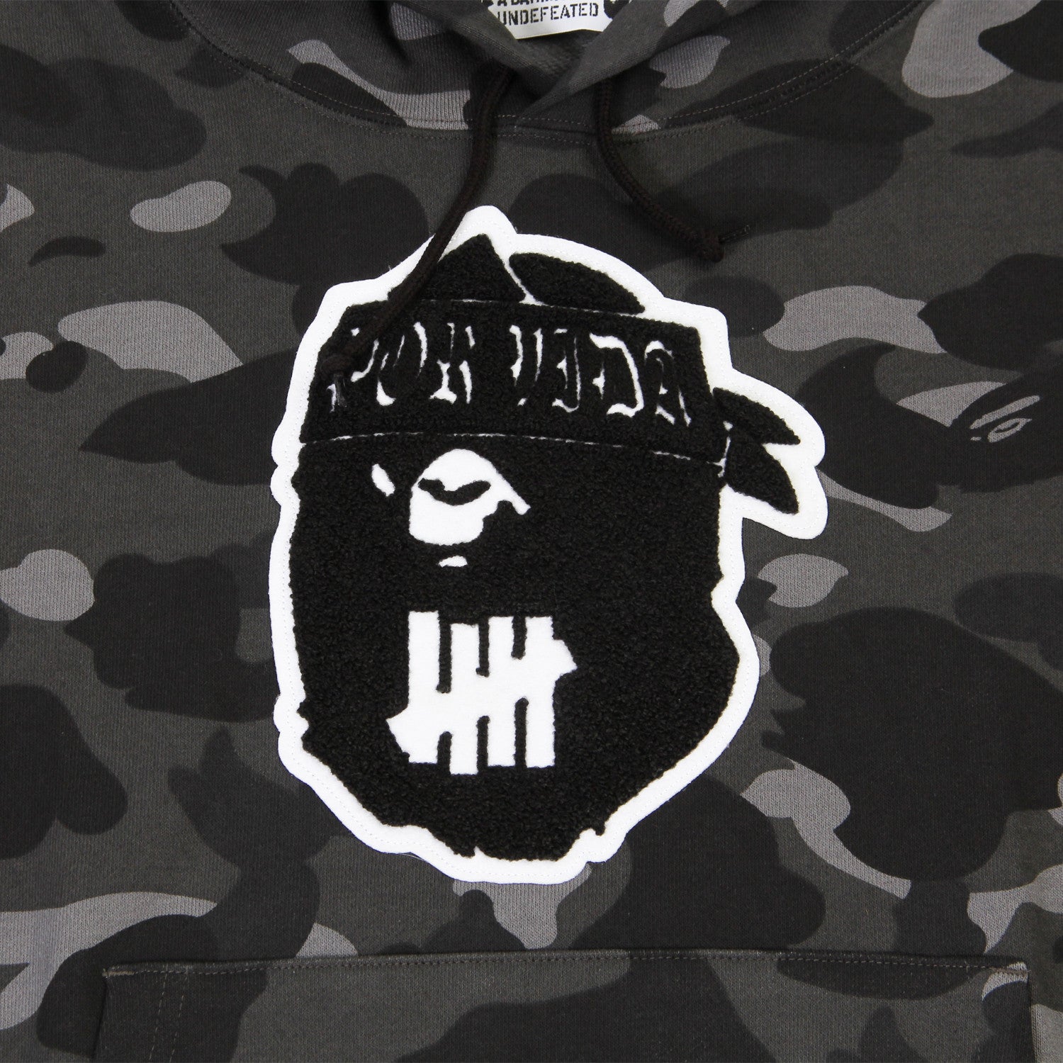 Bape x undefeated discount hoodie