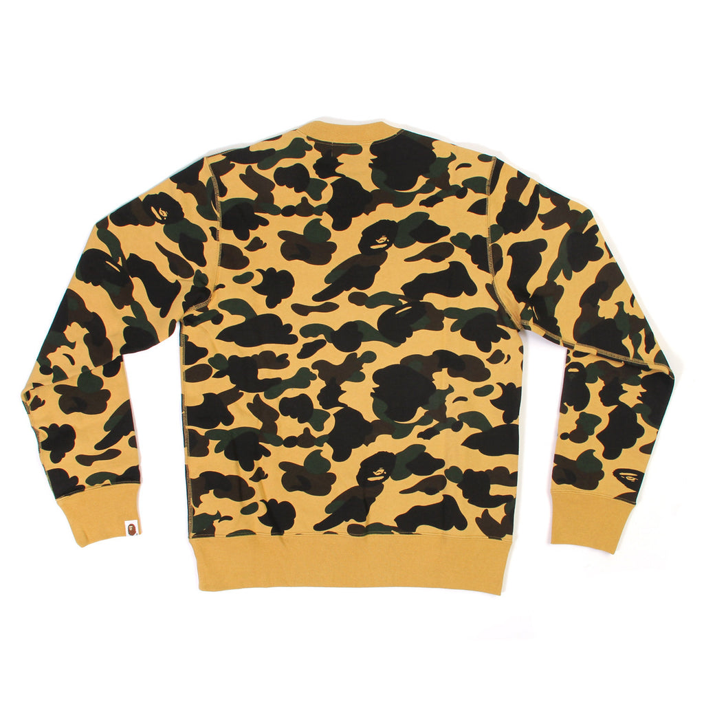 Dev Concepts | BAPE Camo Big Logo Crew (Yellow)