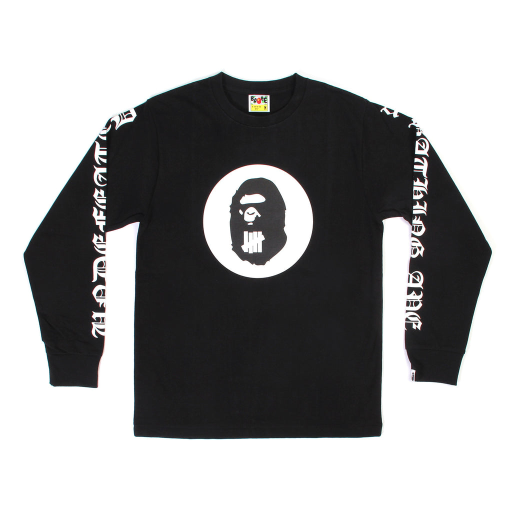 Bape x undefeated long sleeve online