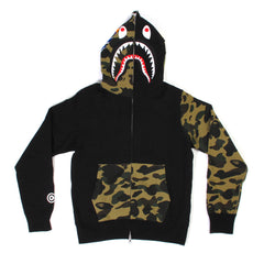 BAPE Full Zip Hoodie (Camo/Black)