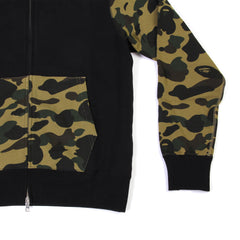 BAPE Full Zip Hoodie (Camo/Black)