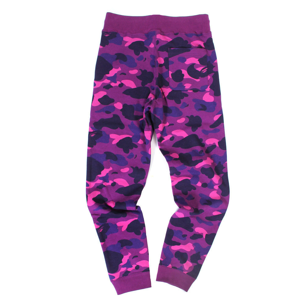 Purple bape pants shop
