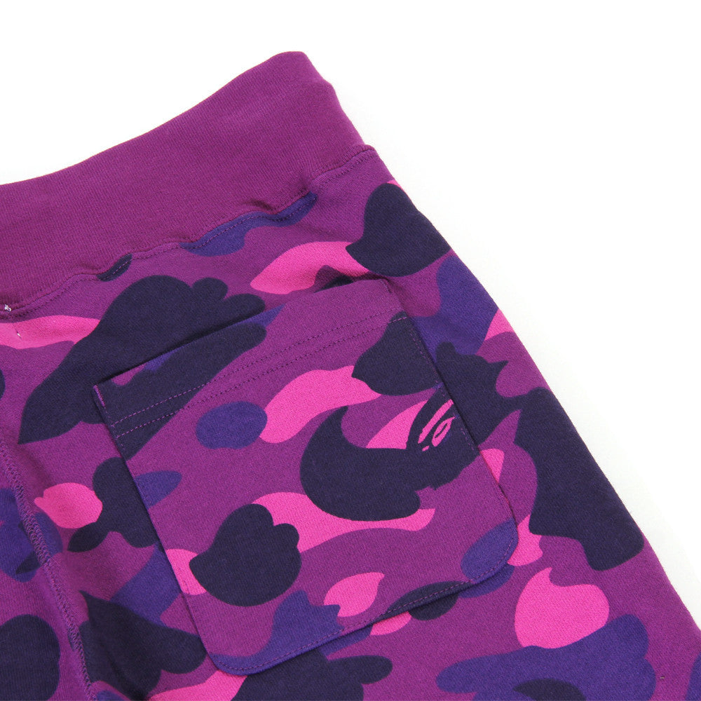 Purple bape sweatpants sales