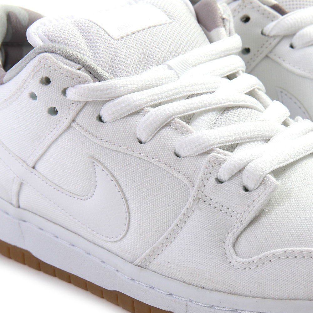 Dev Concepts | Nike SB Dunk Low Premium (White/White-Pure Platinum)