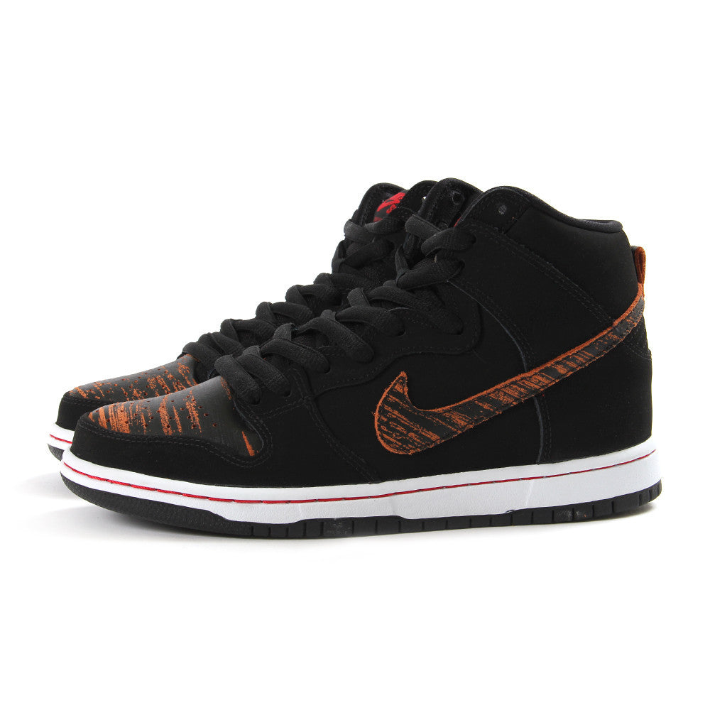 Dev Concepts | Nike SB Dunk High Pro (Black/Black-University Red)